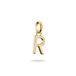 Thomas Sabo Charm Club Connect Charm-Hanger Letter R 18k Vergulding Gerecycled 925 Zilver CC1224-413-39