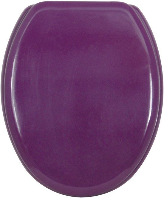 MSV WC Bril - CLEO - Toiletbril - MDF - Paars