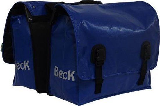 BECK Classic Enkele Fietstas - Blauw - 23L - Bisonyl - Waterdicht