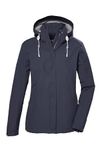 killtec Kos 61 Wmn Jckt dames Functionele waterdichte jas/buitenjas met afritsbare capuchon