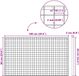 vidaXL Robinet argent 100 x 60 x 2 cm