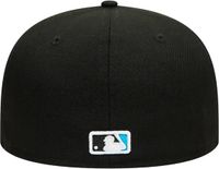 new era Miami Marlins Fitted Cap Black Cap Maat : 7/1.4