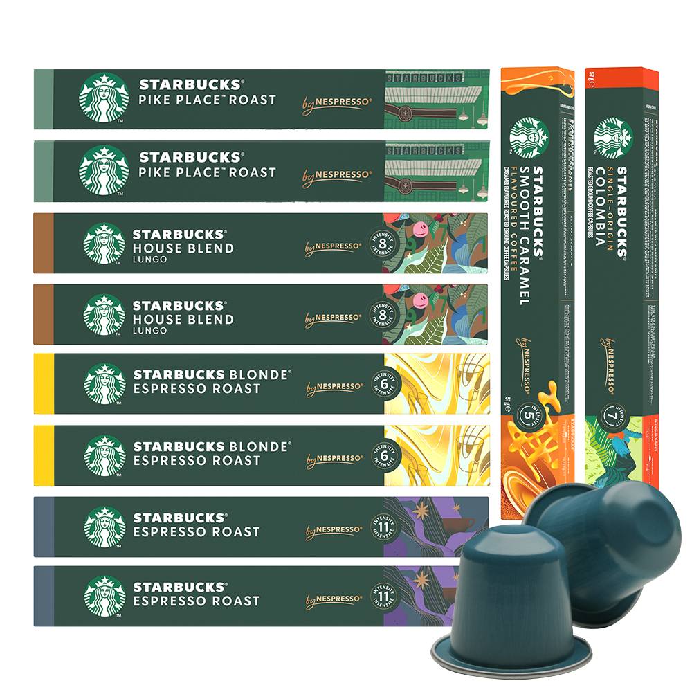 Starbucks by Nespresso proefpakket - 100 koffiecups