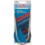 Prym 211387 rondbreinaalden ALU 80 cm 7,00 mm grijs