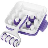 Wilton Fondant Ribbon Cutter Fondantsnijder | Fondant Modelleergereedschap voor Rechte, Golvende en Zigzagbanden, Verstelbare Bandbreedtes