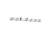 Essem Design Patère Tamburin 73,5 cm Blanc-noir