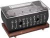 Dailygoods - Mini BBQ - Aluminium lichtgewicht - Houtskooloven - Corrosiebestendig - Gemakkelijk schoon te maken - Warmte-isolerende bodemplaat