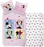 Disney Minnie Mouse BABY / Peuter dekbedovertrek Sweet - 100 x 135 cm / 40 x 60 cm - Katoen