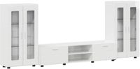 vidaXL Tv-meubelset FLORIN Hoogglans wit