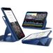 ESR Hoesje voor iPad Air 5e/4e generatie (2022/2020), afneembare magnetische hoes, verstelbare portret/landschapsstandaard met verhoogde weergave, 9 staande hoeken, Shift-serie, blauw