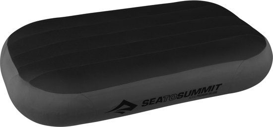Sea to Summit Aeros Premium Deluxe - Opblaasbaar Hoofdkussen - Grey - 9327868097128