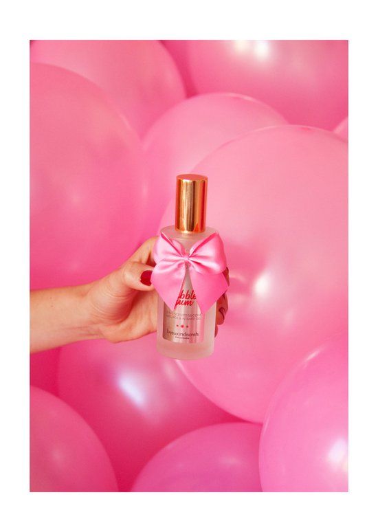 Bijoux Indiscrets Bubblegum 2 in 1 Siliconen Massage & Intieme Gel - 100 ml
