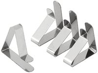 GastroMax Food Service Tafelkleed Clips-Pack van 4, Multi