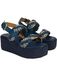 Desa Sandaal 'Keilsandalen' donkerblauw
