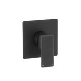 Preto Mitigeur de Douche Mécanique Carré – Design Noir – Une Fonction