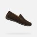 GEOX SPHERICA EC16 Heren Loafers Donkerbruin Leer Maat 39