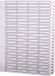 Exacompta 2x Bedrukte tabbladen met geplastificeerde tabs - 1 tot 100 - Mylar Wit - Wit - MWD1-100Z