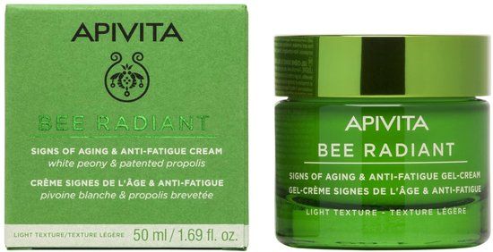 Apivita Bee Radiant Signs of Aging & Anti-Fatigue Gel-Cream - 50ml