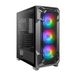 Antec DF600 Flux - Boîtier PC - Noir