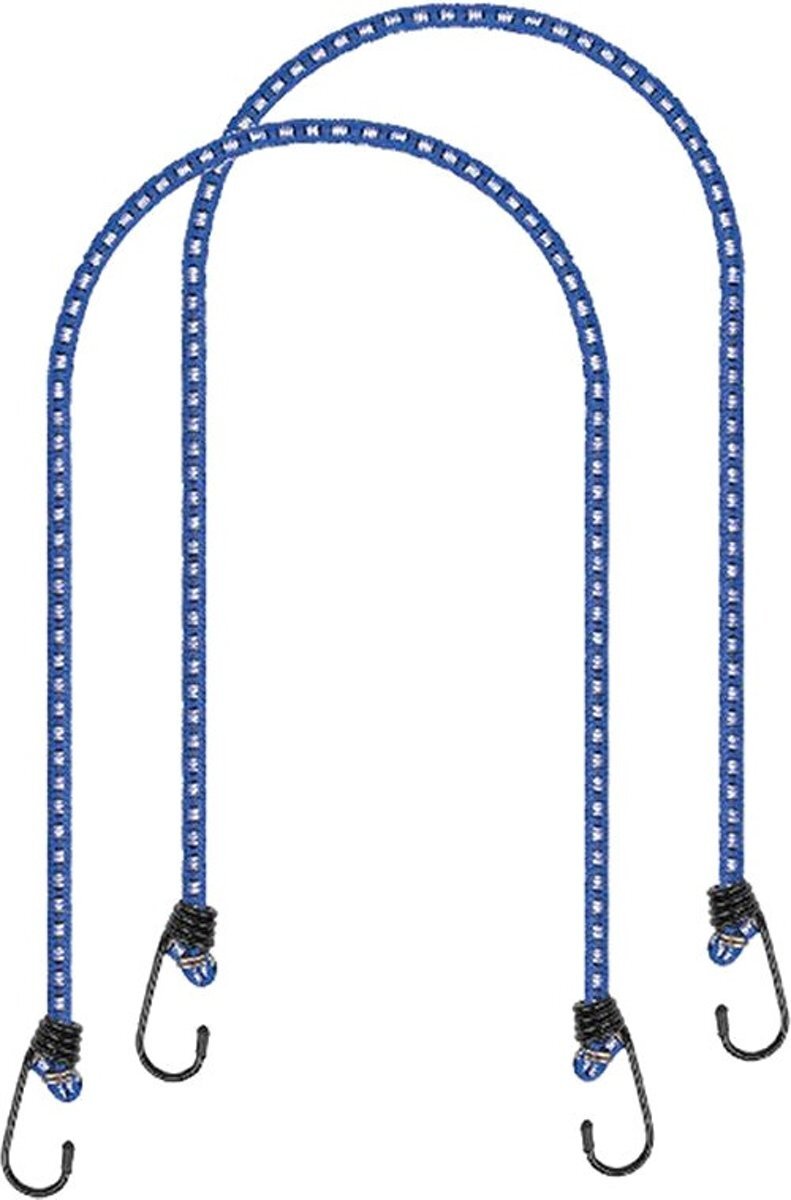 ProPlus Bagagebinders 10 Mm Blauw 150 Cm 2 Stuks