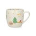 Dille &amp; Kamille Mug, grès, animaux dans la forêt de Noël, Ø8,5 cm