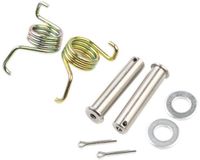 DRC Yamaha Yz 65/85/125/250/450 03-20/yz 125/250/450 F 16-20 Set Met Veerpennen Voor Voetsteun Zilver