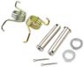 DRC Yamaha Yz 65/85/125/250/450 03-20/yz 125/250/450 F 16-20 Set Met Veerpennen Voor Voetsteun Zilver