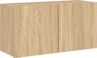 Sonoma Eikenkleurig meuble TV mural 80x30x41 cm