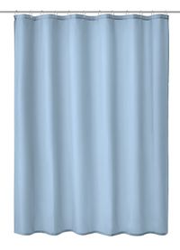 KLEINE WOLKE Kito Douchegordijn - blauw - 200 cm