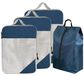 Set de 4 sacs de compression pour valises, adapté pour organiser vêtements et accessoires