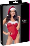 Cottelli - body lingerie de Noël - rouge