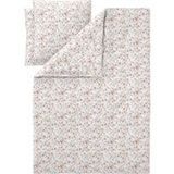 LIVARNO® Parure de lit en satin, 240 x 220 cm (motif floral/blanc)