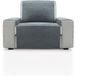 FAVERTI® fauteuilhoes voor 1-zits of relaxfauteuil, 55 cm, model Pego, donkergrijs