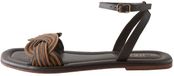 Next - Dames - Forever Comfort® geweven platte sandalen - Bruin