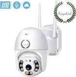 Fuegobird Full HD 1080P Wifi Smart Bewakingscamera's - PTZ IP Camera - IP66 Waterdichtheid - Wit
