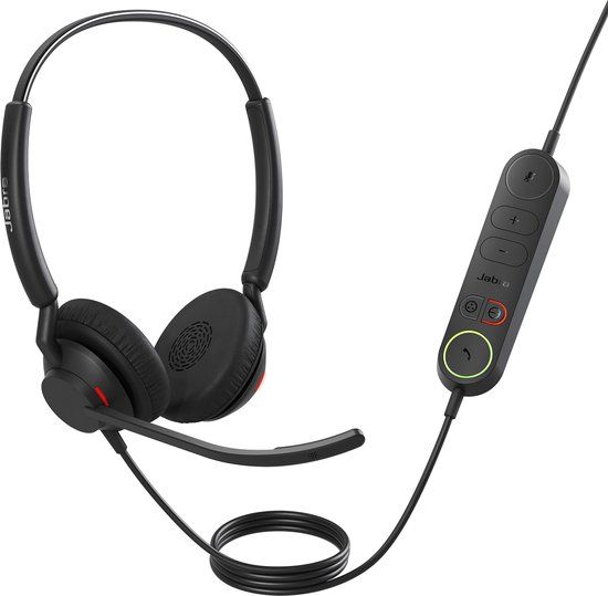 Jabra Engage 40 Headset - Bedraad - Over-ear - USB Type-C - Zwart