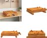 vidaXL Werkbank 52x44x9,5 cm massief acaciahout