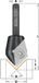 CMT V-groeffrees, wisselmes, VHM, Z1, 90°, Ø23, I=11, L=60, Ø8