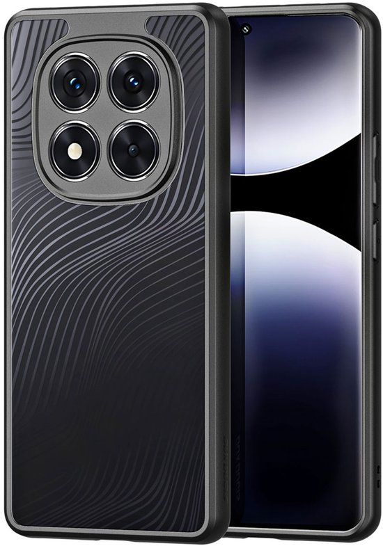 Dux Ducis Aimo Back Cover Case Zwart Geschikt voor Xiaomi Redmi Note 14 Pro