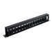 Aiten Data 20.10.80-1 1U Kabelmanagementpaneel Zwart Metaal 48,3 cm (19")