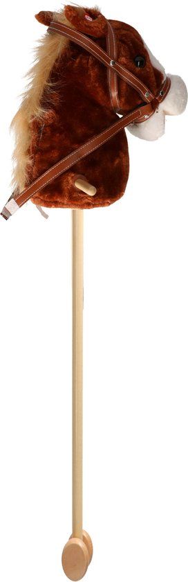 Happy People Stokpaard Bruin Met Geluid 90 Cm
