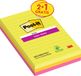 Post-it Haftnotizen Super Sticky Notes, liniert, 101x152 mm