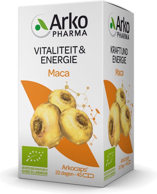 Arkocaps Arkopharma Arkocaps Maca - 45 capsules - Voedingssupplement