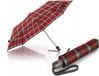 Knirps T.200 Medium Check Rood Paraplu