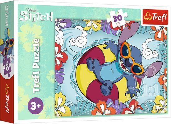 Trefl Lilo & Stitch - Legpuzzel - 30 Stukken - Voor Kinderen
