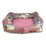 Arquivet bed, vierkant, harten en strepen, 70 x 60 x 20 cm, 1000 g