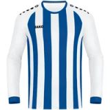 Jako Inter Voetbalshirt Lange Mouw Kinderen - Wit / Sportroyal