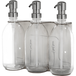 Distributeur de savon mural triple chromé
