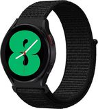 By Qubix Qubix Sport Loop nylon bandje voor Garmin Vivoactive 4 / 4L - Zwart - 22mm