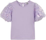 WE Fashion Meisjes T-shirt met pailletten